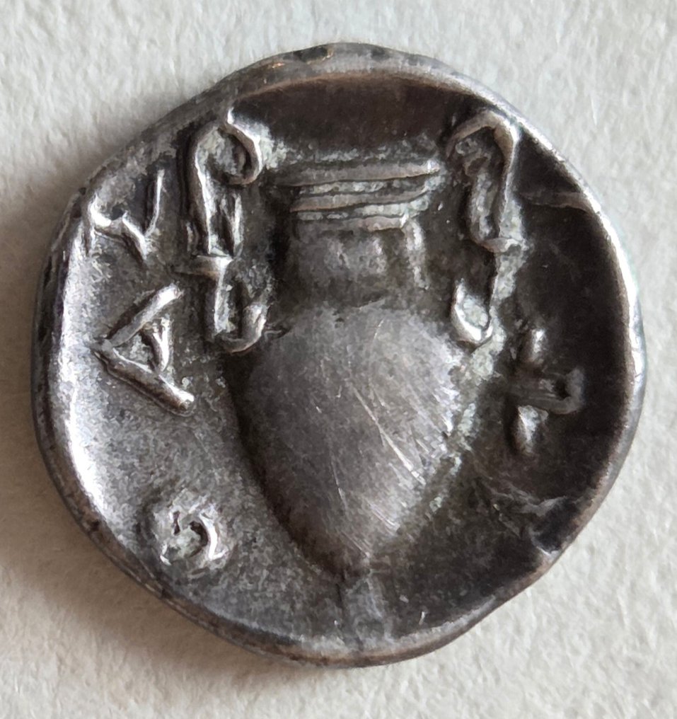 Thasos Insel, Thasos Trihemiobol Circa 404-355 BC #1.0