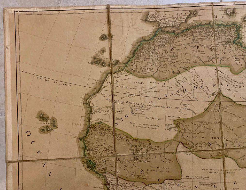 Africa - Africa; Robert De Vaugondy par Delamarche - L’Afrique divisée en ses empires, royaumes et républiques - 1751-1760 #1.0