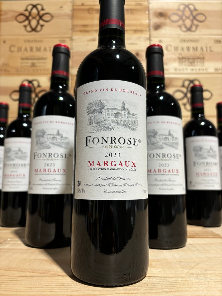 2023 Château Fonrose - Margaux Grand Cru - 6 Pullot (0.7 L) #1.0