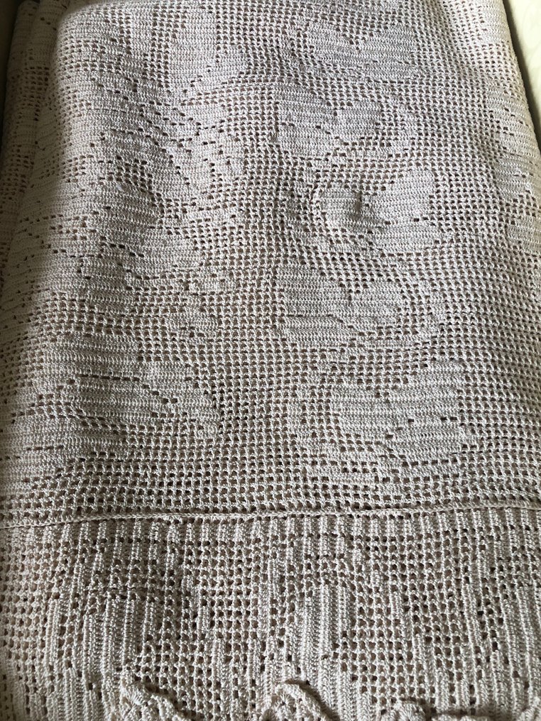 Bedspread  - 220 cm - 200 cm - Whole handmade #2.1