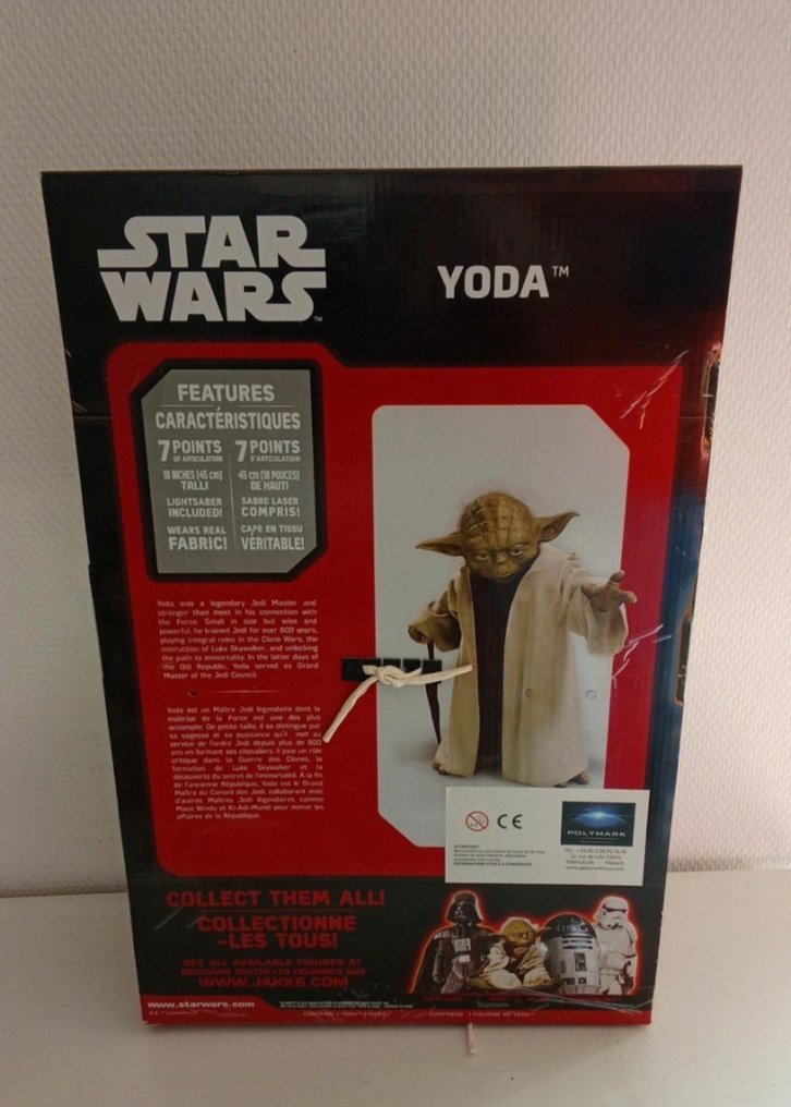 Jakks Pacific - Action figure Star Wars Yoda 50 cm New #1.0