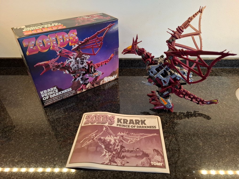 Tomy Zoids 1984 - Tomy - Figure - Krark the prince of darkness - Plastic #1.0