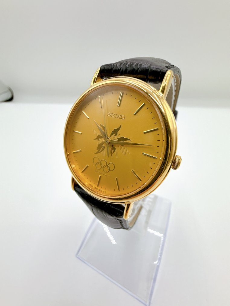 Seiko - Nagano Olympic 1998 commemorative - Zonder Minimumprijs - 7N21-8A00 - Heren - 1998 #4.3