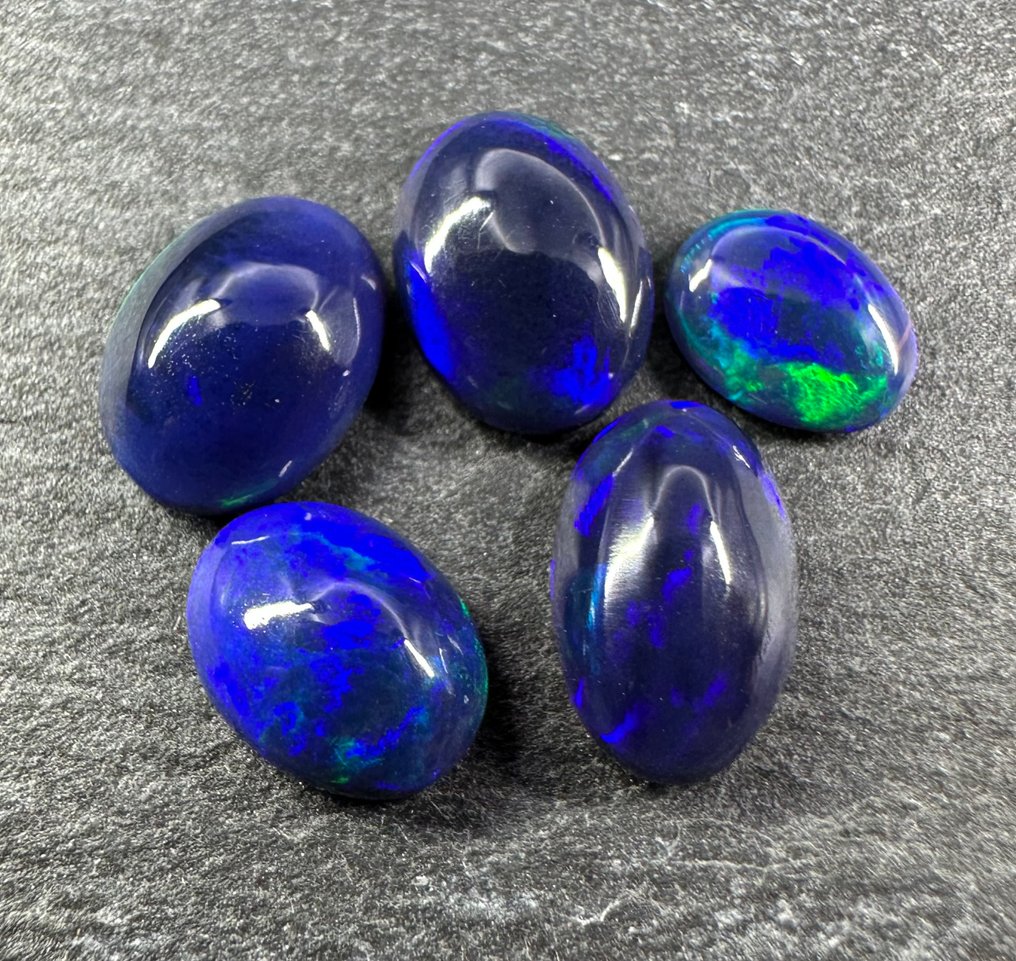 7.32克拉欧泊 天然圆形宝石- 1.46 g - (5) #1.0