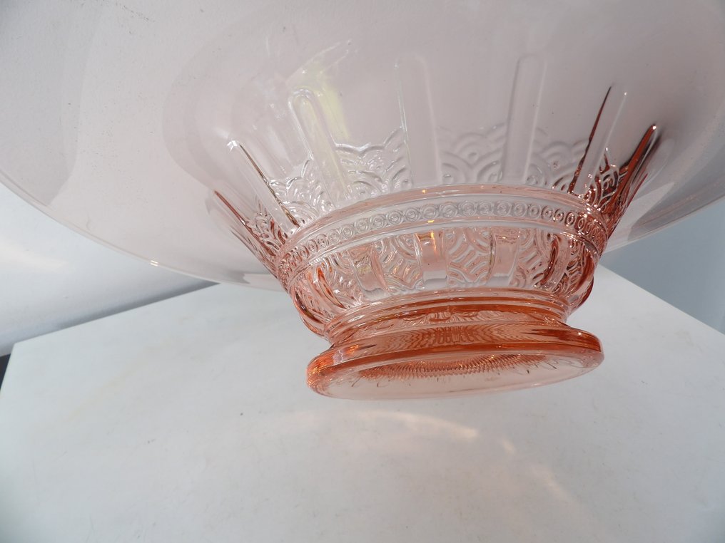 Val Saint Lambert - Charles Graffart - Platter - Nymphea - Glass #4.3