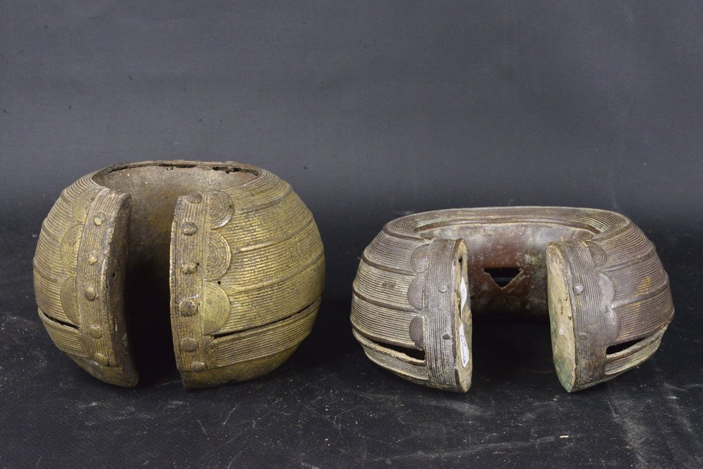 Σετ 2 βραχιόλια από μπρούντζο. - Baule - Ακτή Ελεφαντοστού (χωρίς τιμή ασφαλείας) #2.1