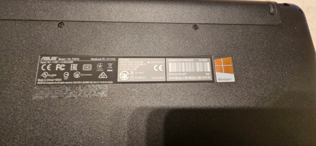 ASUS FB41U - Computador portátil - Com caixa de substituição #1.0