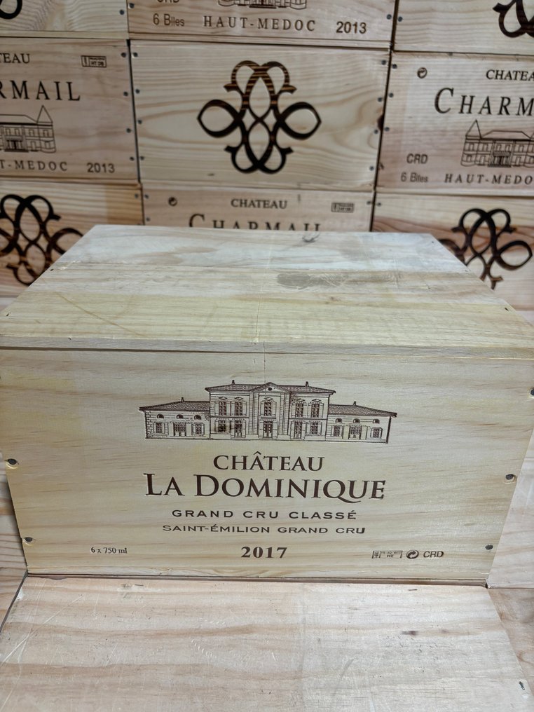 2017 Château la Dominique - Saint-Émilion Grand Cru Classé - 6 Bottles (0.75L) #2.1