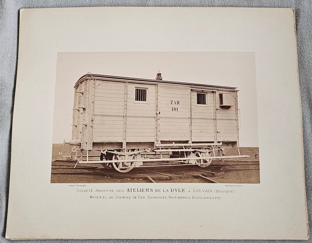 Gustave Photographe - Société Anonyme des Ateliers de la Dyle a Louvain #1.0