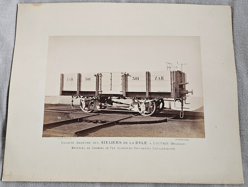 Gustave Photographe - Société Anonyme des Ateliers de la Dyle a Louvain #3.2