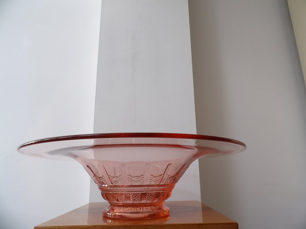 Val Saint Lambert - Charles Graffart - Platter - Nymphea - Glass #1.0