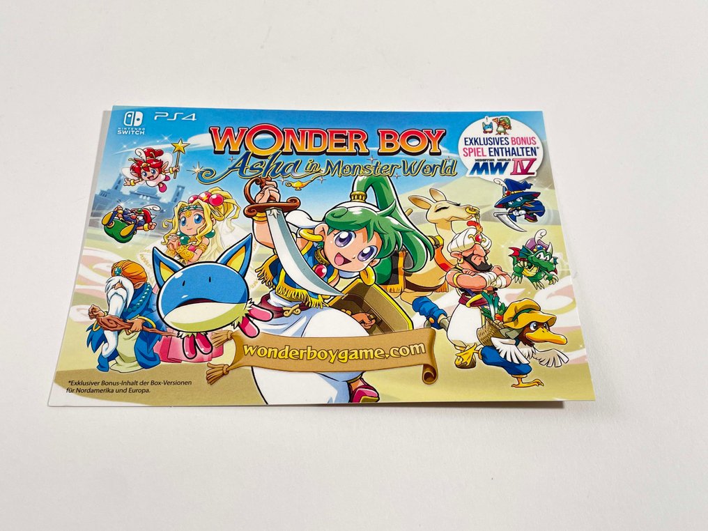 Nintendo - Switch - Wonder Boy - Asha in Monster World EUR - Video game - In original sealed box #2.1