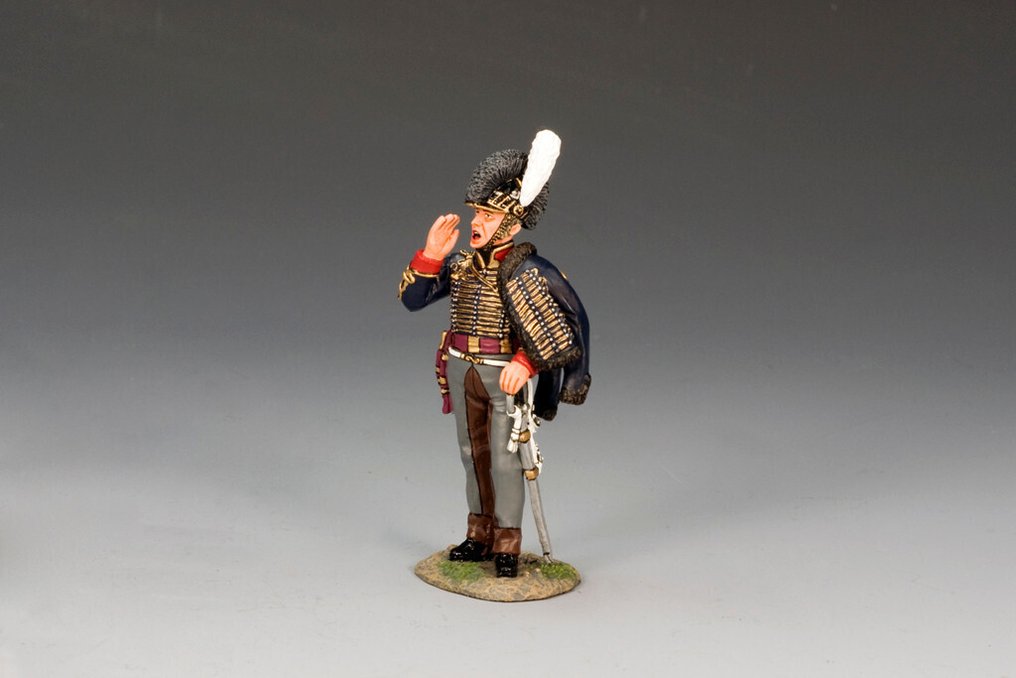 King & Country - Τσίγκινο παιχνίδι - NA200 RHA Officer Shouting - 2000-2010 - Κίνα #1.0