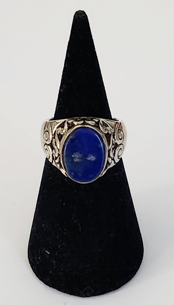 青金石 - 银 - 戒指 #1.0