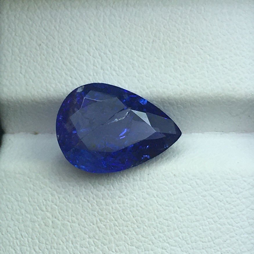 没有保留价 - 1 pcs 蓝色 坦桑石 - 6.34 ct - 国际宝石研究院(IGI) - 天然坦桑石 #1.0
