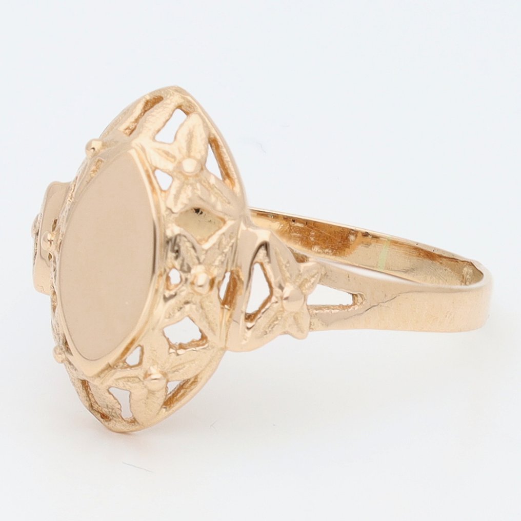 χωρίς τιμή ασφαλείας - Δαχτυλίδι - 14 καράτια Ροζ χρυσό #1.0