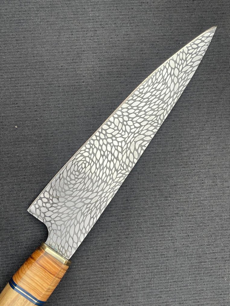 Custom Craft Knife - Τραπεζομάχαιρο - Χάλυβας, Ξύλο - R376 #2.1