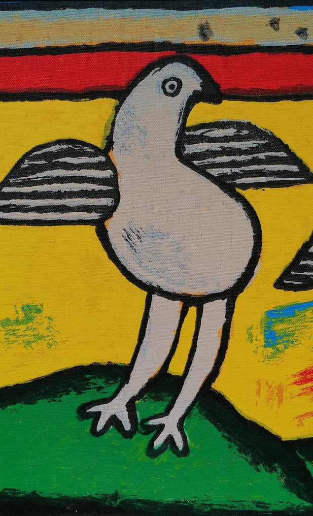 Corneille (1922-2010) - Les oiseaux volants #4.3