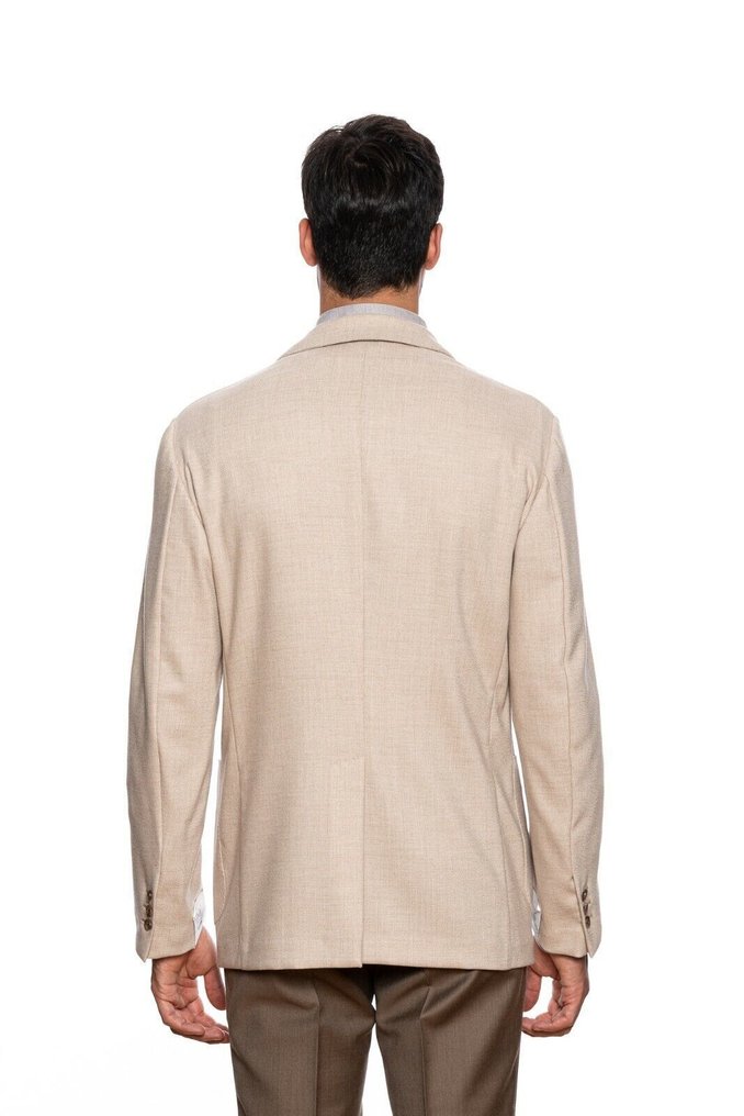BELVEST RRP 2290€ Beige 100% Cashmere Jacket Blazer - 50 IT - Blazer - New with tags #2.1