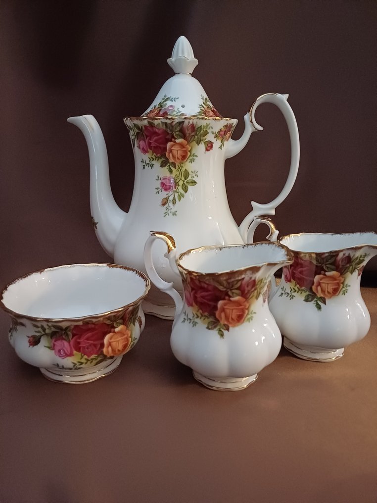 Royal Albert - Coffee and tea service (20) - Old Country Roses - Bone china #3.2