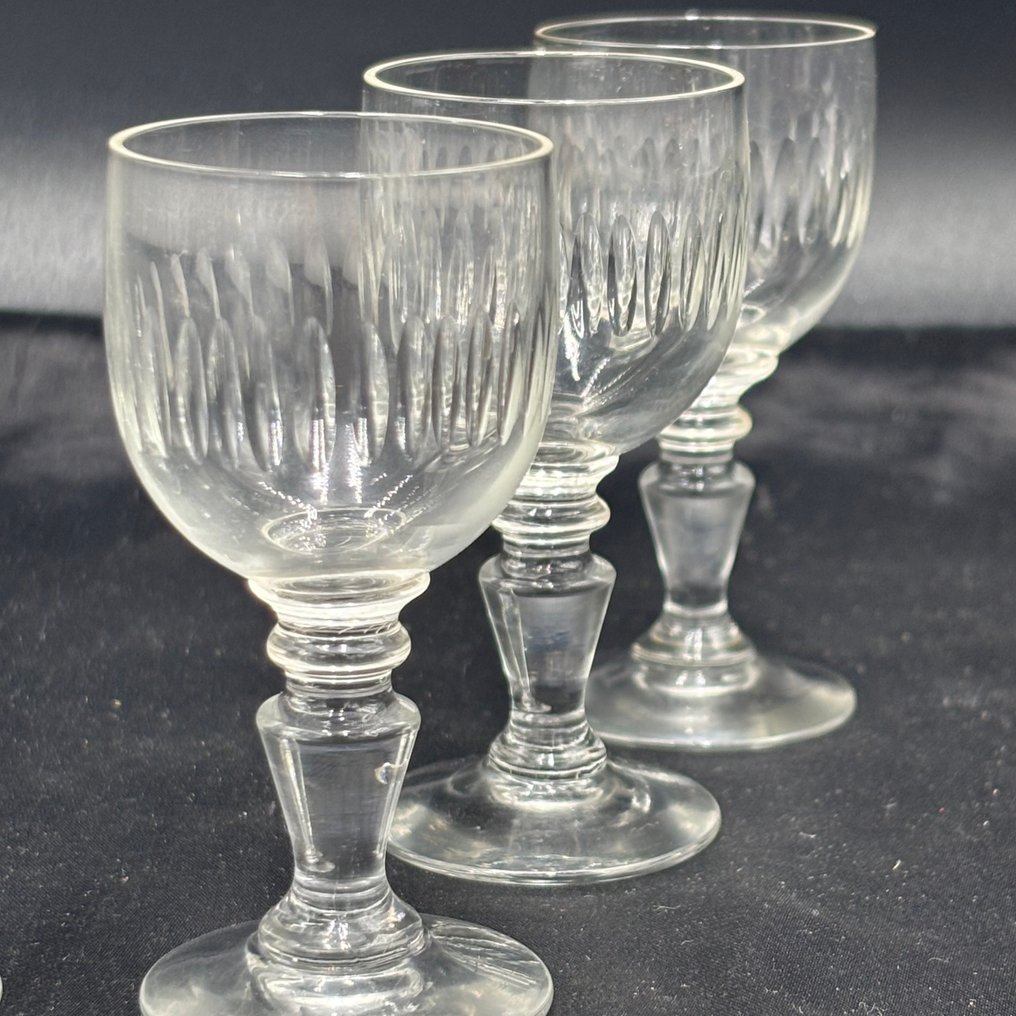 Baccarat - Liquor set for 6 (6) - Renaissance - Crystal #2.1
