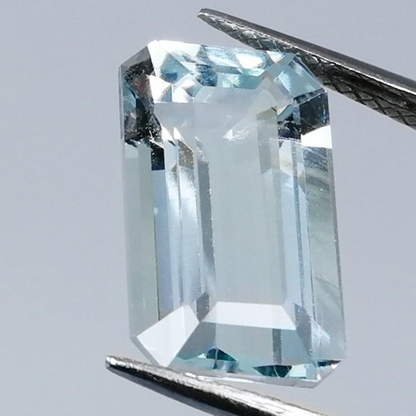 1 pcs 海蓝宝石 - 4.22 ct - 西班牙宝石学院(IGE) - 未治疗 #2.1