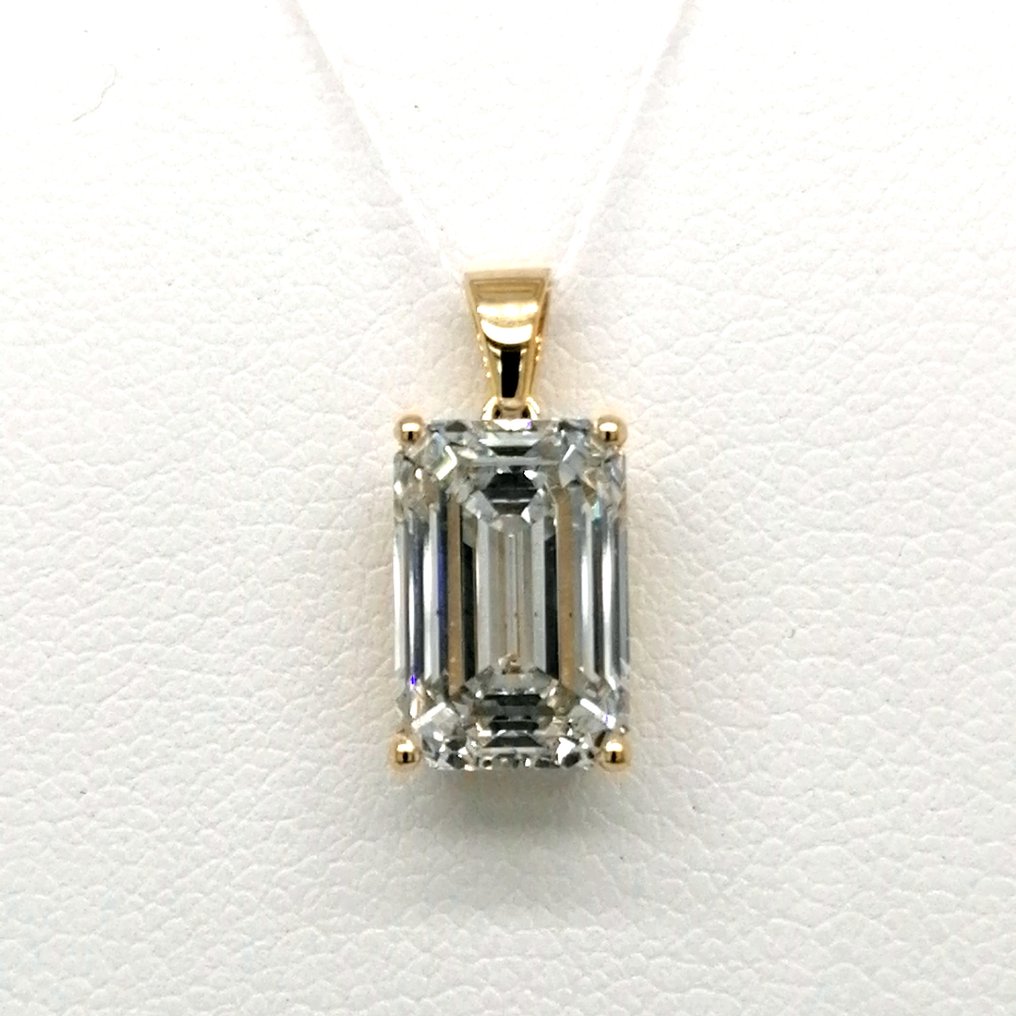 Sans prix de réserve - Pendentif - 18 carats Or jaune -  3.01ct. tw. Diamant (Cultivé en laboratoire) - E VS1 #1.0