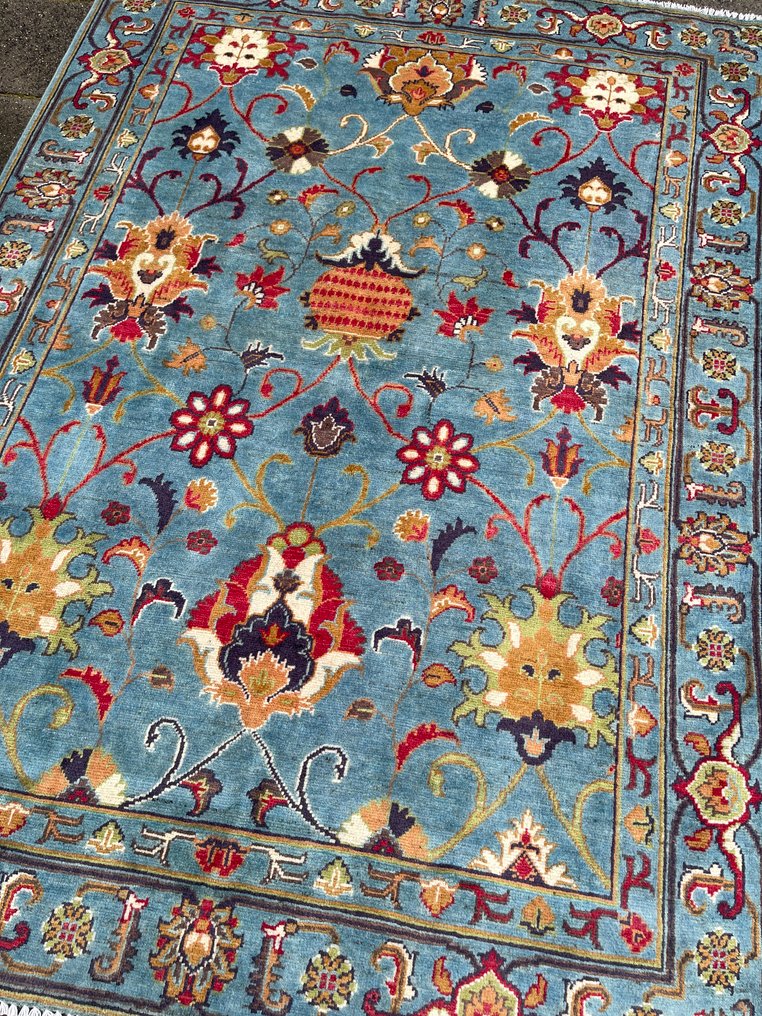 阿富汗现代 Ziegler - 全新 - 羊毛 - 手工编织 - 现代 - 高品质 - 未使用 - 地毯 - 194 cm - 140 cm #3.2