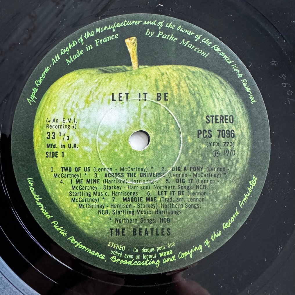 Beatles - Let It Be [UK contract pressing] - LP - Stereo - 1970 #3.2