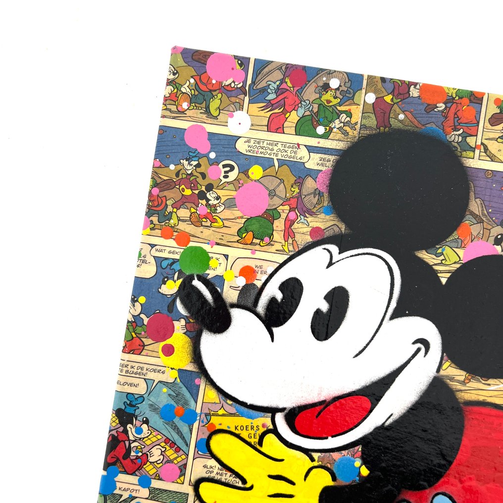 Koen Betjes (1992) - Mickey Mouse x POP (canvas) #1.0
