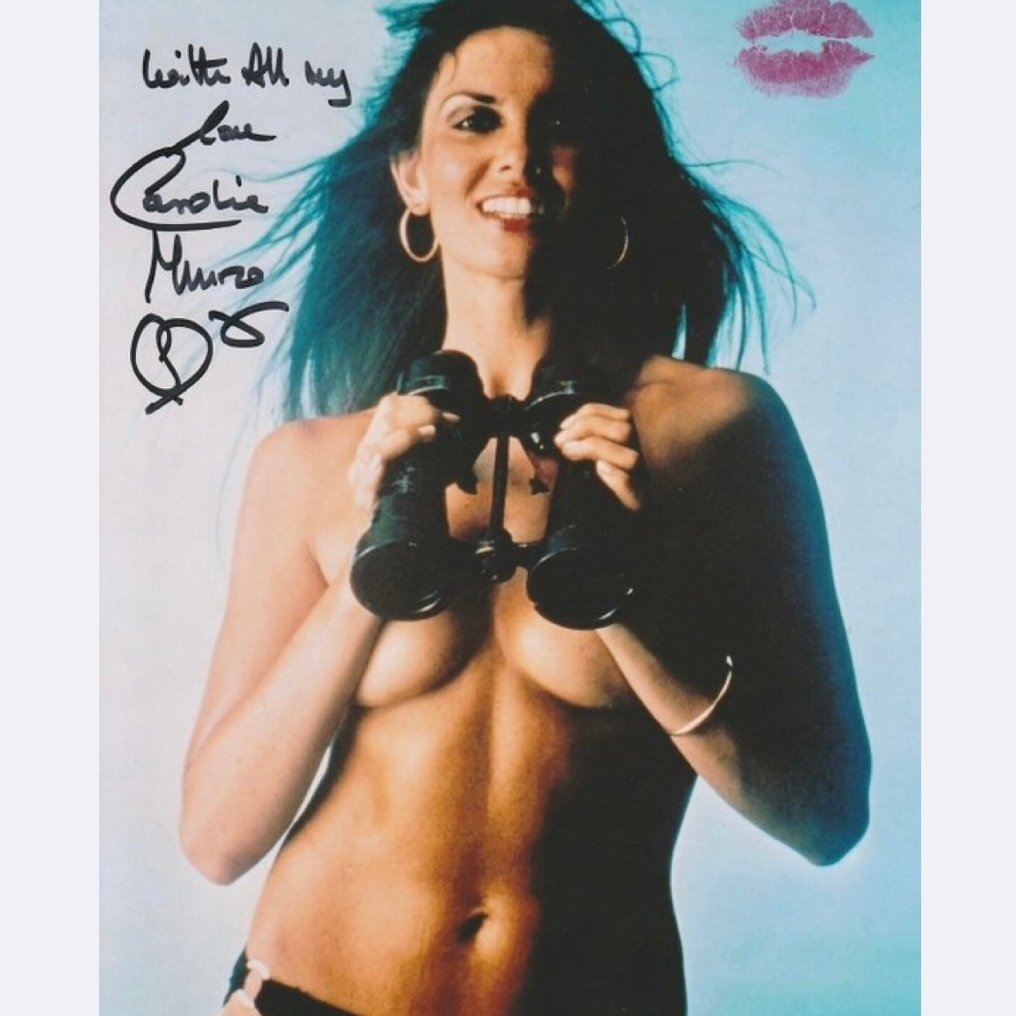 James Bond 007: The Spy Who Loved Me - Signed and Kissed by Caroline Munro (Naomi) #1.0