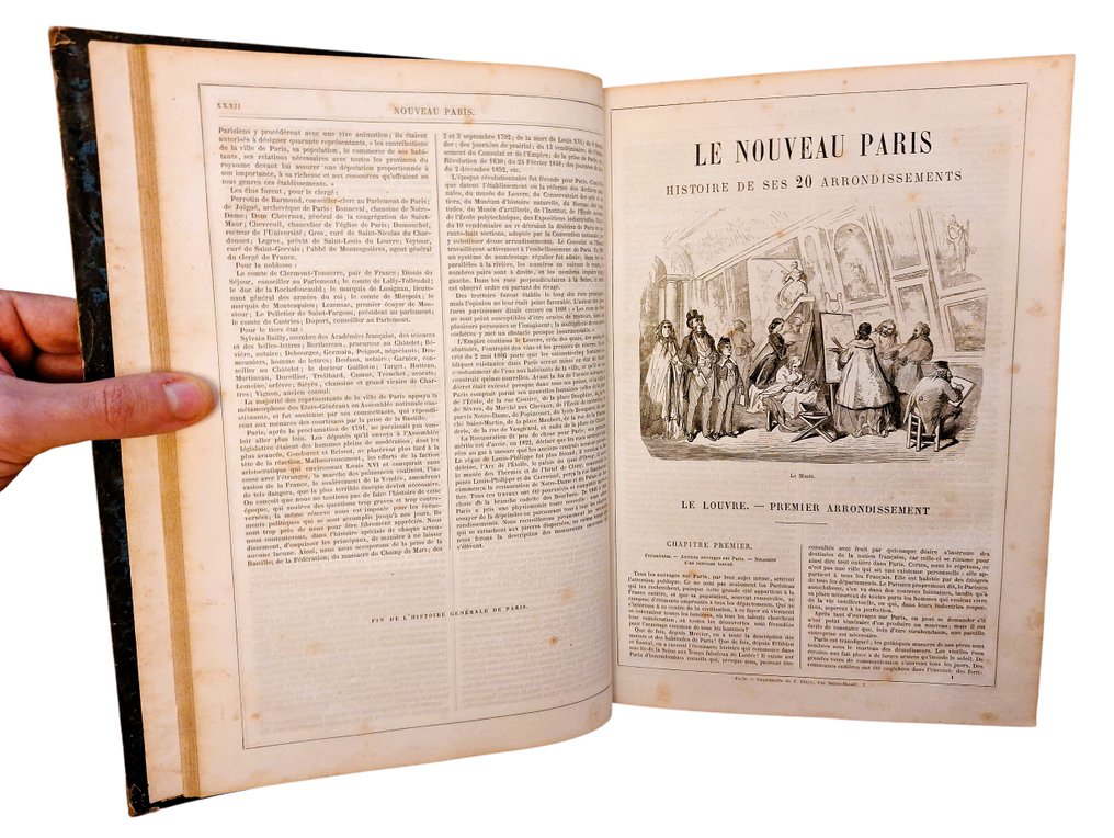 De Labédollière / Doré - Le Nouveau Paris. Histoire de ses 20 Arrondissements - 1860 #1.0
