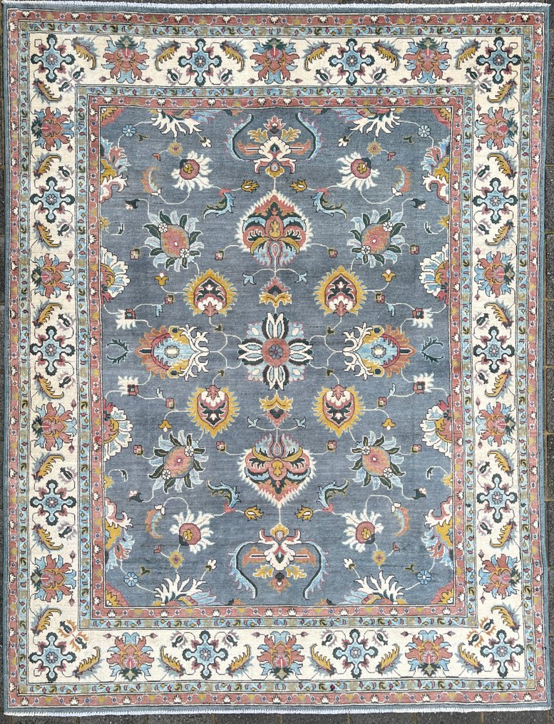 Afghan modern Ziegler - new - unused - hand-knotted - wool - new - Carpet - 311 cm - 239 cm #1.0