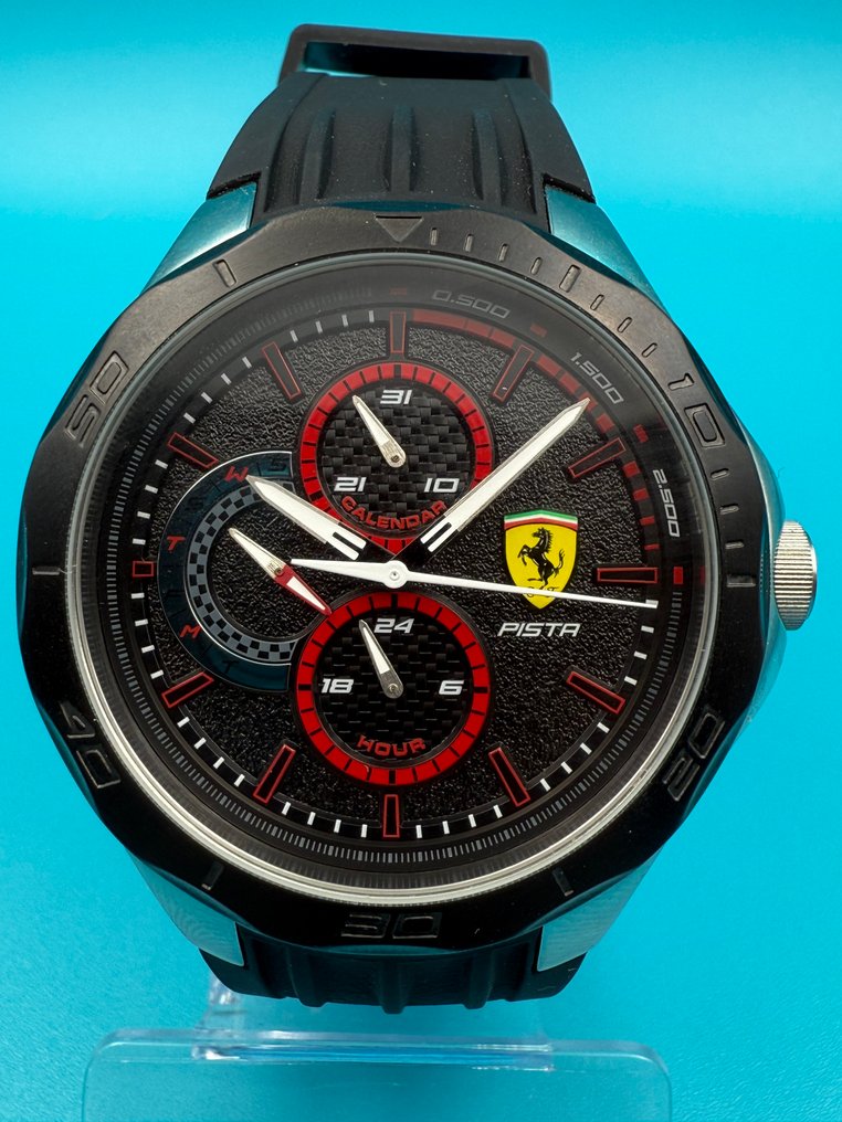 Watch - Ferrari - Scuderia Ferrari Pista day/date wristwatch #1.0