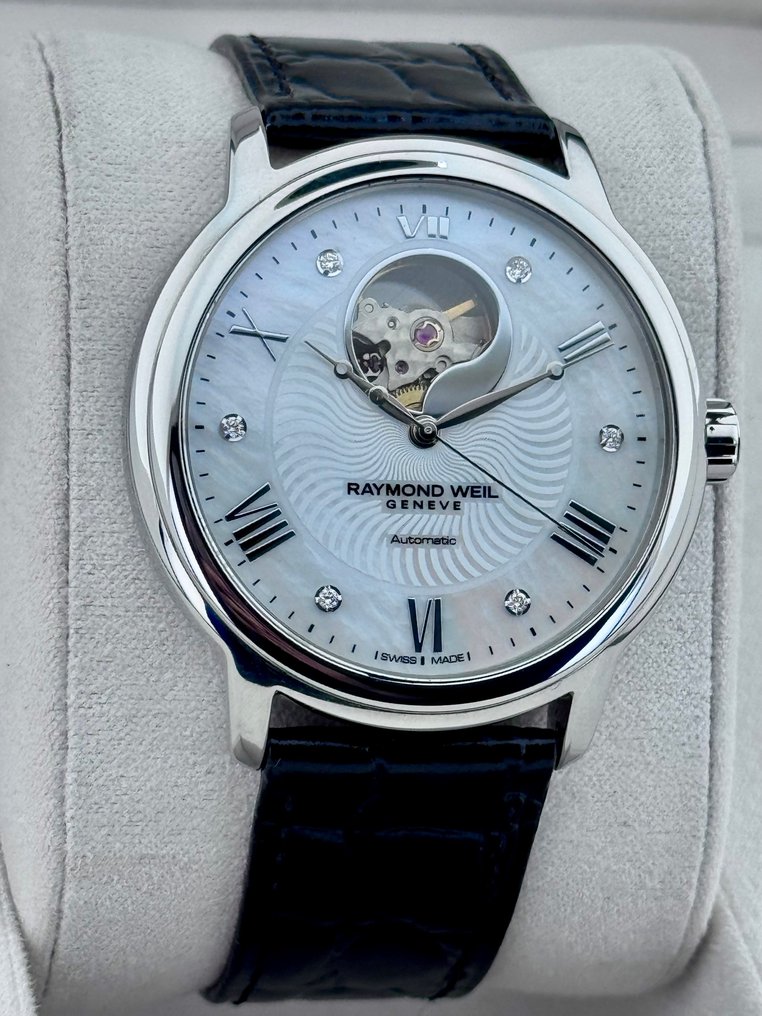 Raymond Weil - Maestro Open Heart Automatic Mother-of-pearl Dial Diamond - 2227 - 中性 - 2010-2020 #3.2