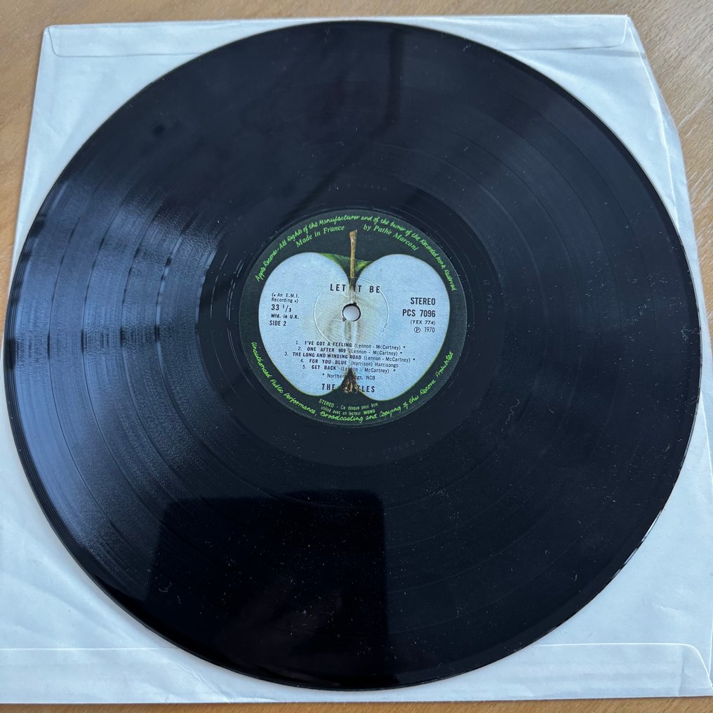 Beatles - Let It Be [UK contract pressing] - LP - Stereo - 1970 #4.3