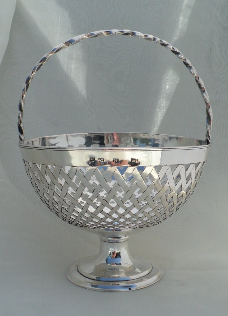 Platou pentru servit - .835 argint - Platou de servire din argint #4.3