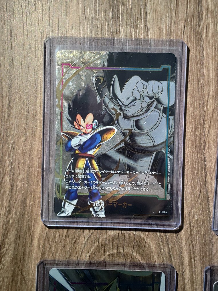 Dragon Ball Fusion World - Lot 4x Gold Energy Marker Card #2.1