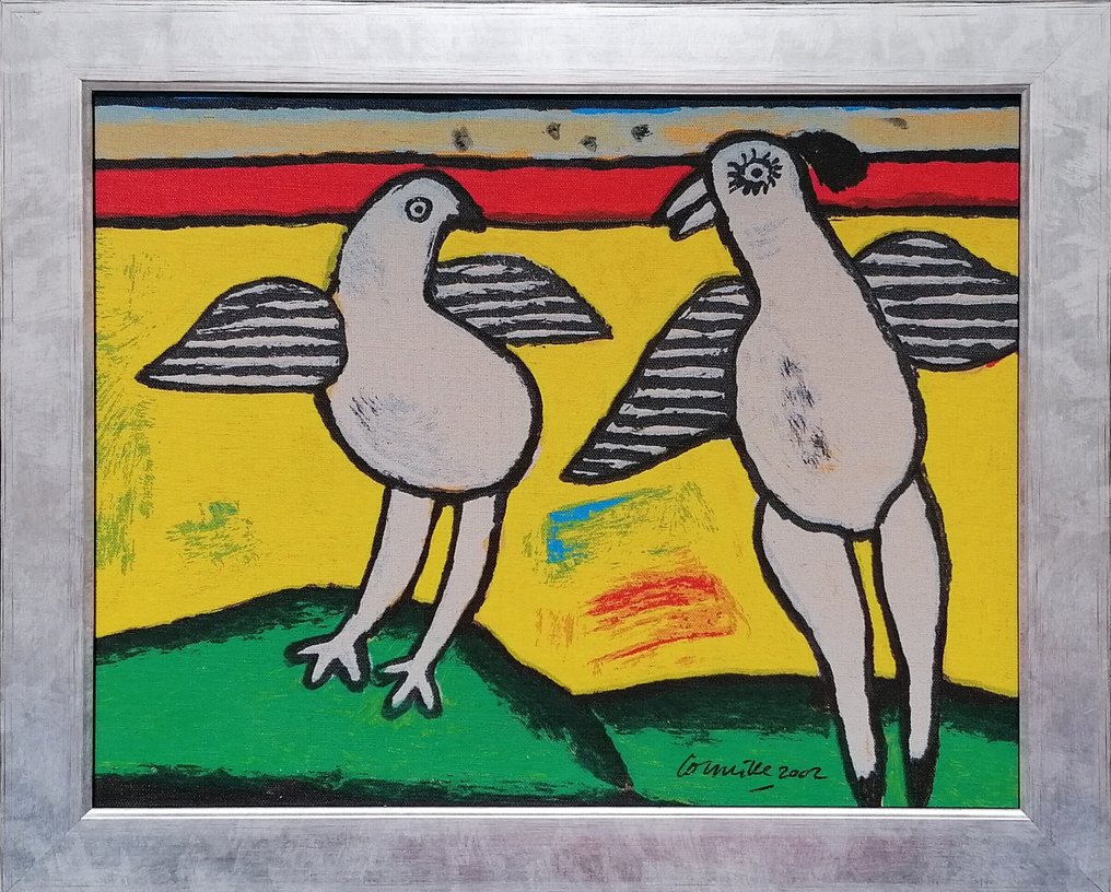 Corneille (1922-2010) - Les oiseaux volants #2.1