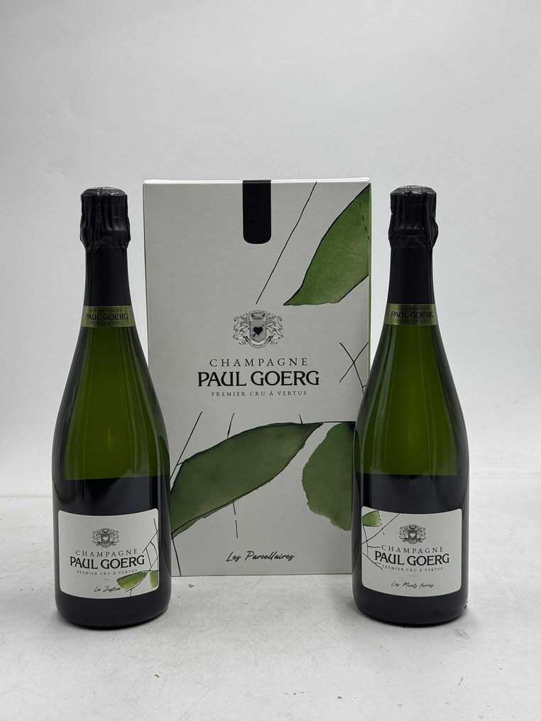 Paul Goerg, Les Parcellaires La Justice & Les Monts Ferrés - Champagne Premier Cru, Blanc de Blancs, Extra Brut - 2 Pullot (0.7 L) #1.0