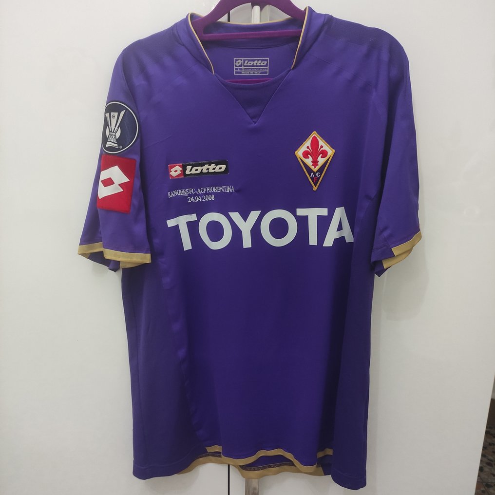 ACF Fiorentina - 欧足联杯 - Adrian Mutu - 足球衫 #1.0