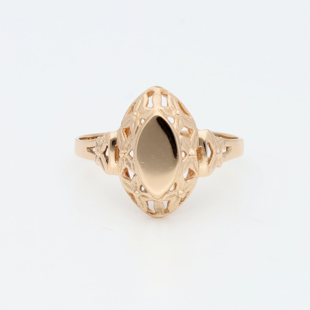 χωρίς τιμή ασφαλείας - Δαχτυλίδι - 14 καράτια Ροζ χρυσό #1.0