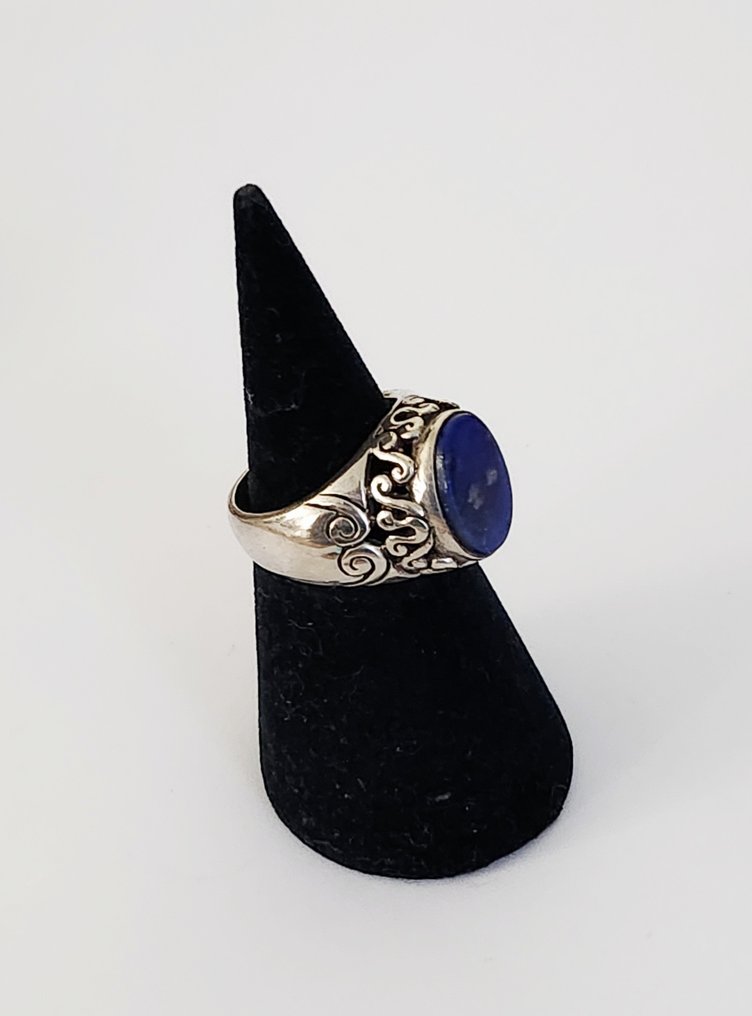 青金石 - 银 - 戒指 #2.1
