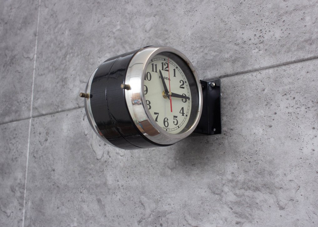 Ρολόι τοίχου - Kappa -   Χάλυβας, Βακελίτης, Πλαστικό, Γυαλί - 1980-1990 #1.0