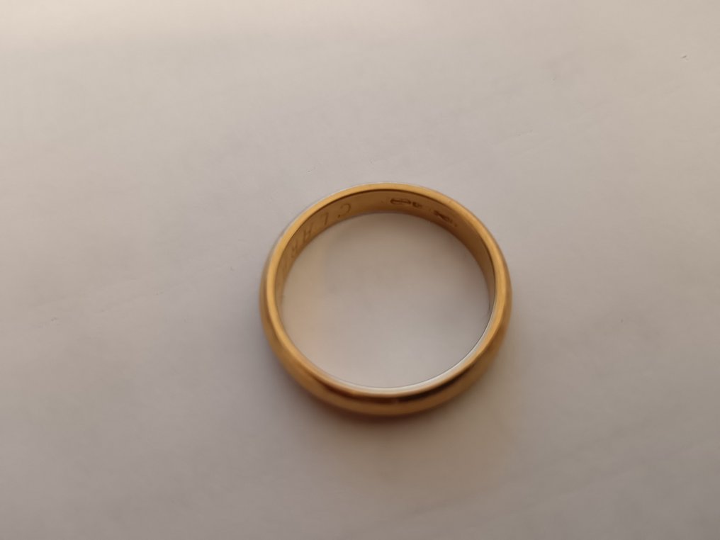 Gyűrű - 18 kt. Sárga arany - aranygyűrűpár #1.0