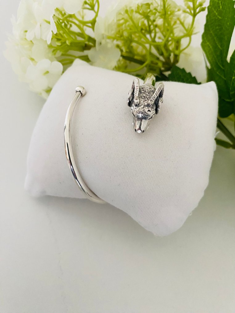 银, Arthus Bertrand (1888) - Art Deco - 法国 - 手镯 #1.0