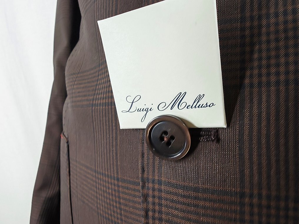 Luigi Melluso - NEW - Fabric by Vitale Barberis Canonico - 彩色運動上衣 - New with tags #3.2