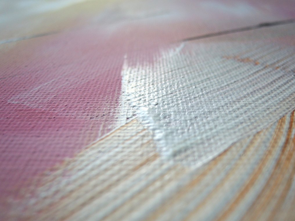 Monika Spiewak - Abstract - XXL - Oil Painting Stretched On The Frame - Ready To Hang - 1/1 Unique Piece #2.1