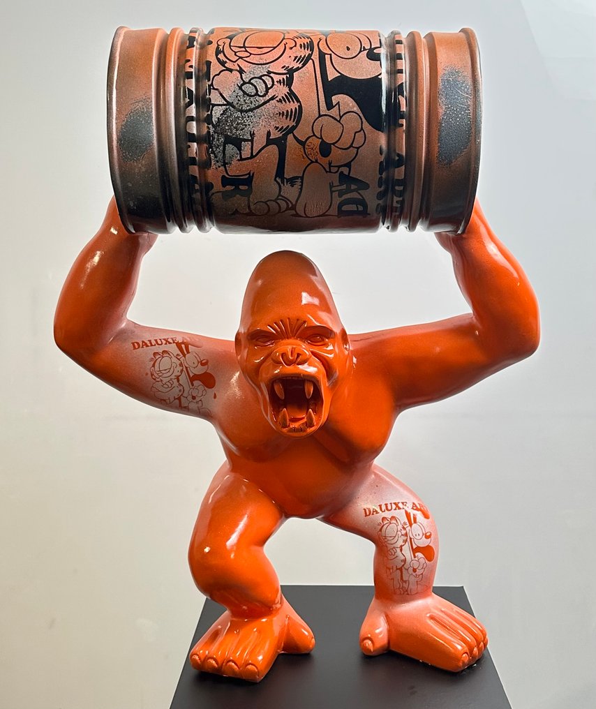 Daluxe Art - 1999 • “XXL Pop Art Gorilla – Garfield Power Edition (1/1)” #1.0