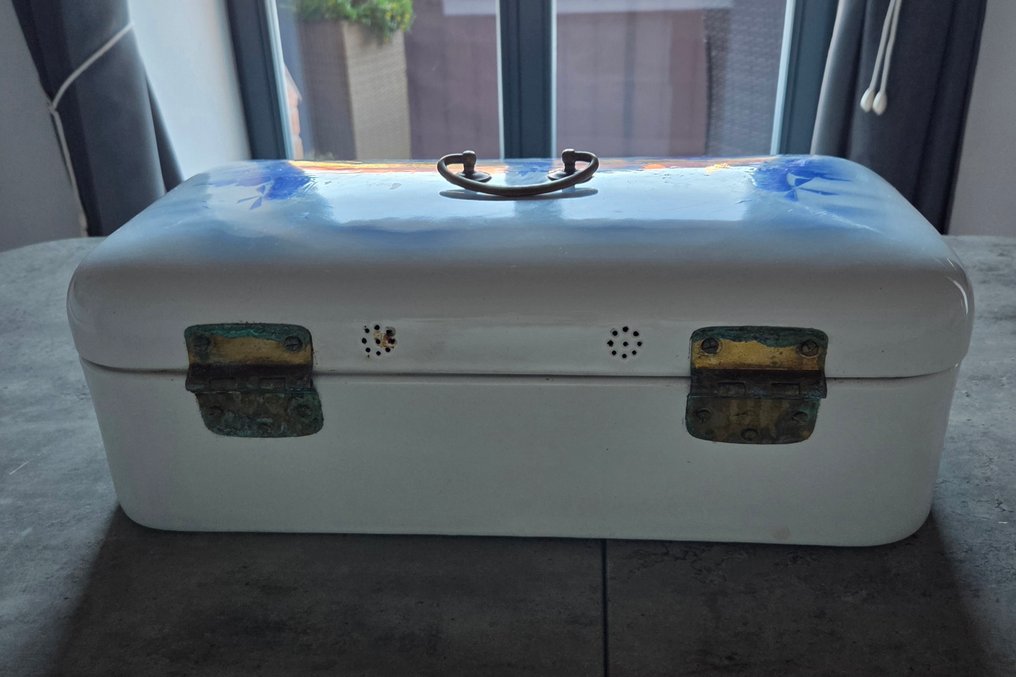 容器 - 金属, 搪瓷 - 古董便当盒 #1.0